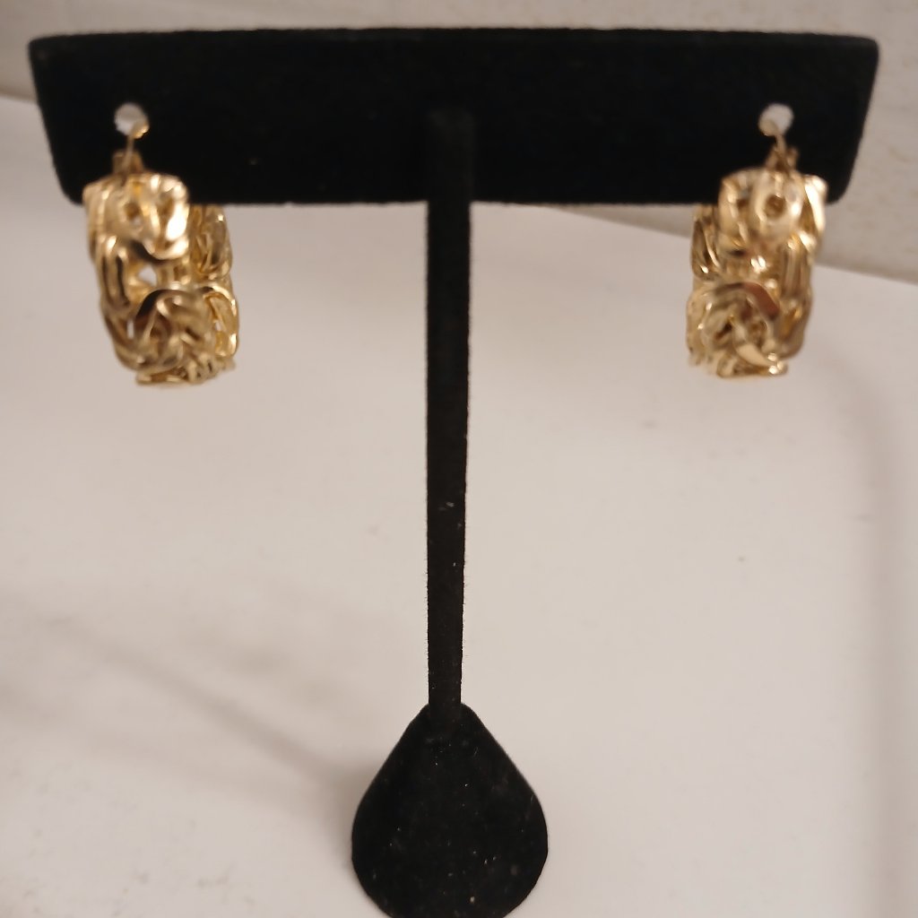 Technibond Byzantine Link Earrings 95$